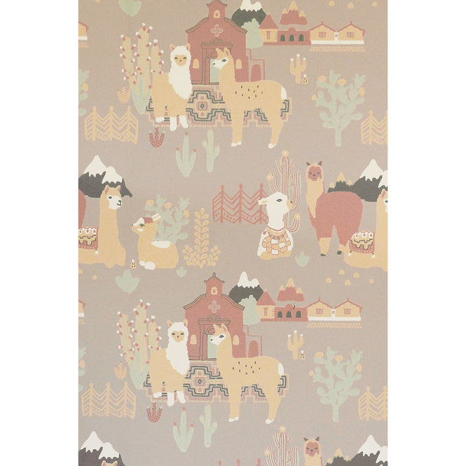 輸入壁紙 Majvillan / the Poetry collection / Lama Village evening lilac 143-04