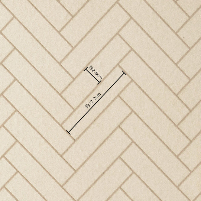 ヘリンボーンのサイズ参照画像