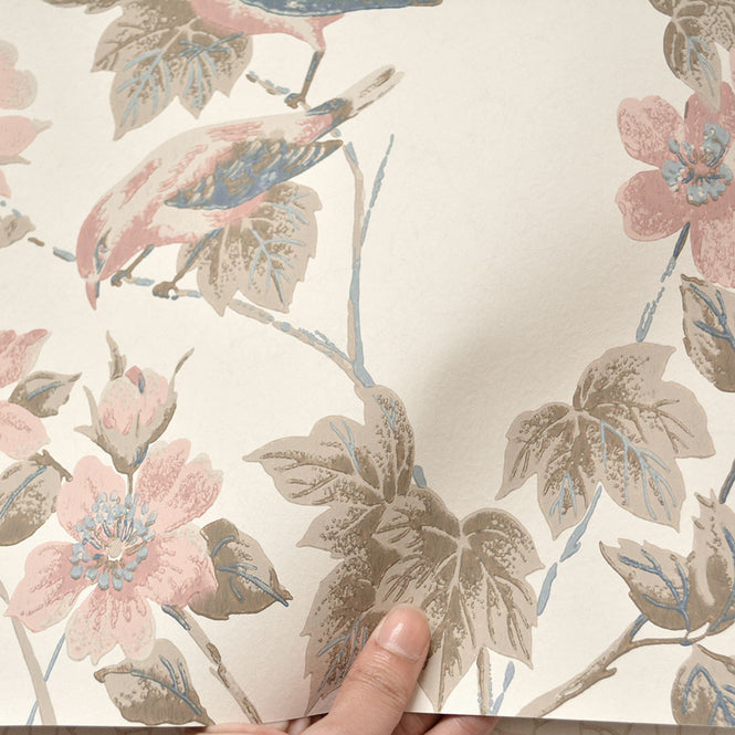 【A4サンプル】1838 Wallcoverings / Rosemore Rosemore 1601-100-03
