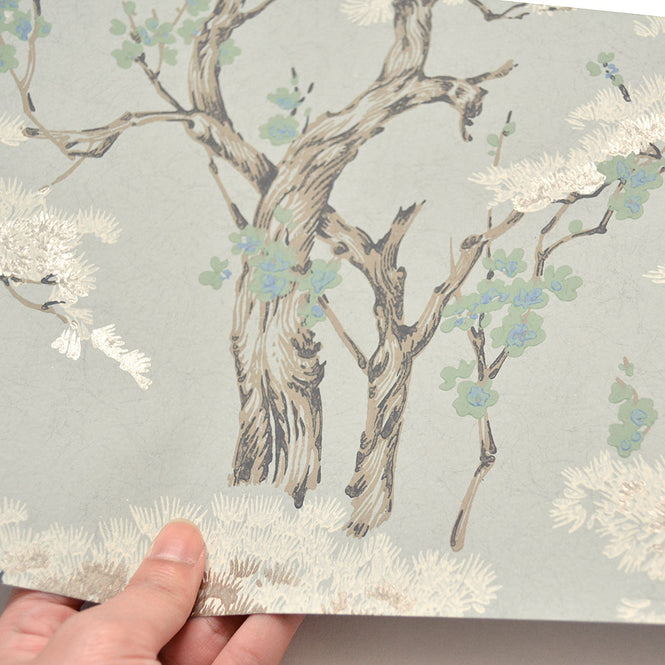 【A4サンプル】1838 Wallcoverings / Avington Harewood 1602-100-02