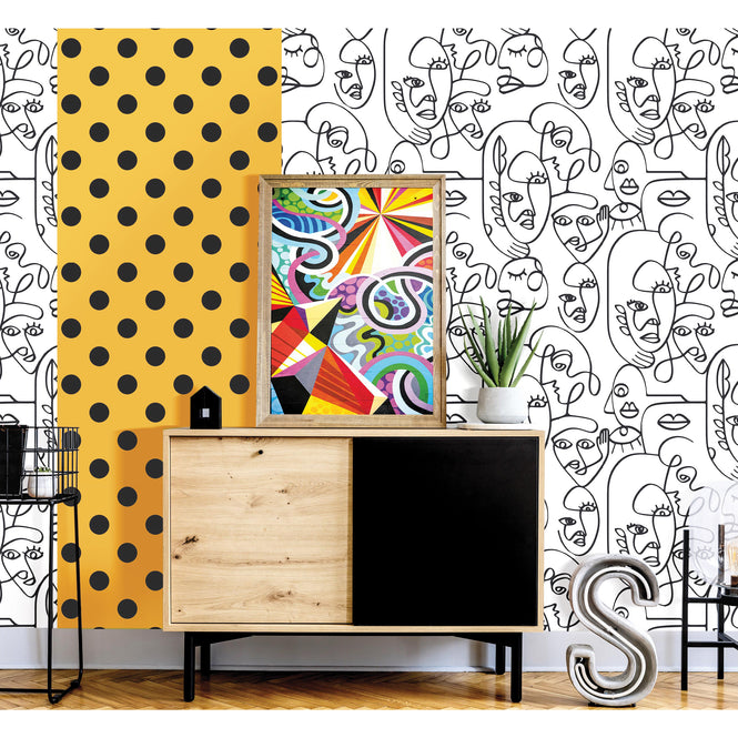 コーディネート例:16653(ドット)