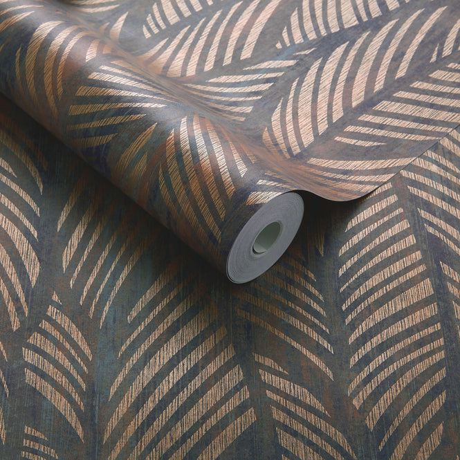 1838 Wallcoverings / WILLOW / Bramble Caramel 2008-149-03