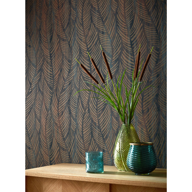 1838 Wallcoverings / WILLOW / Bramble Caramel 2008-149-03