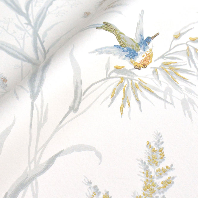 Sanderson / ONE SIXTY WALLPAPER COLLECTION / Tuileries Silver / Multi 214083