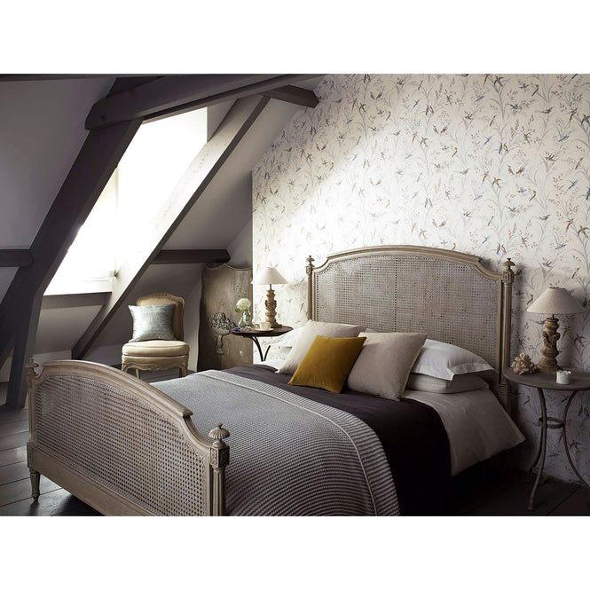 Sanderson / ONE SIXTY WALLPAPER COLLECTION / Tuileries Silver / Multi 214083