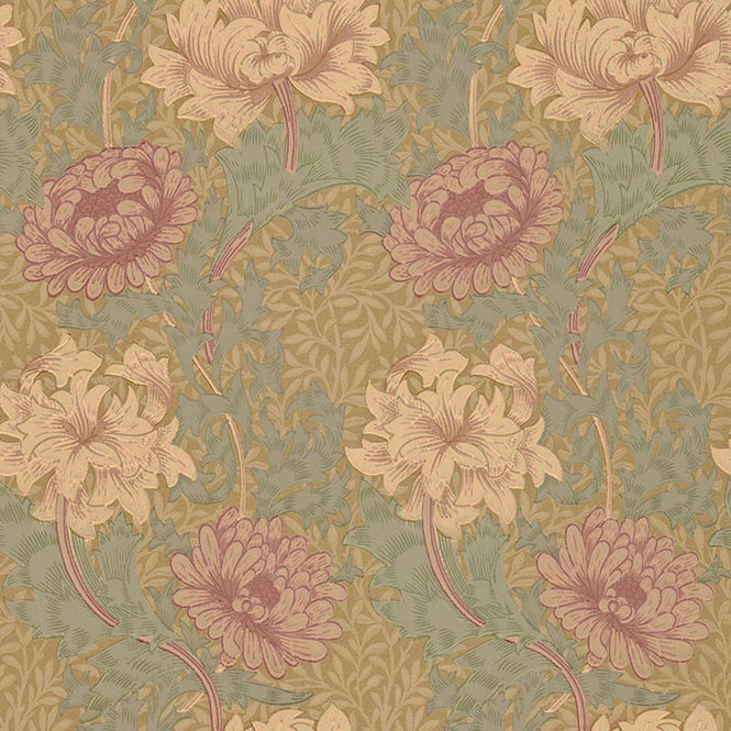 MORRIS & Co.(ウィリアム・モリス) / WALLPAPER COMPILATION I / Chrysanthemum 216860(WM7612/3)