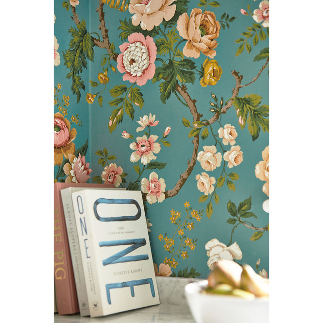 Sanderson / ONE SIXTY WALLPAPER COLLECTION / Hykenham High Sea / Ginger 217041