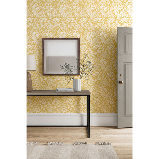 【A4サンプル】MORRIS & Co.(ウィリアム・モリス) / SIMPLY MORRIS / Chrysanthemum Toile 217068