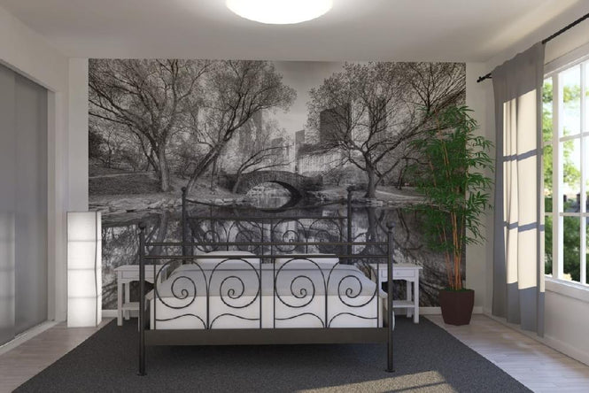PHOTOWALL / Bridge in Central Park (e1593)