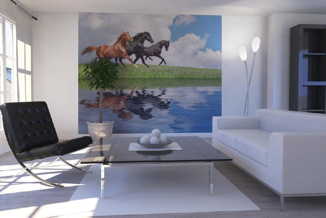 PHOTOWALL / Gallop Horses (e19102)