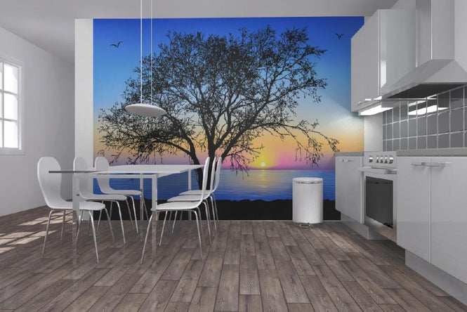 PHOTOWALL / Tree Silhouette (e19141)