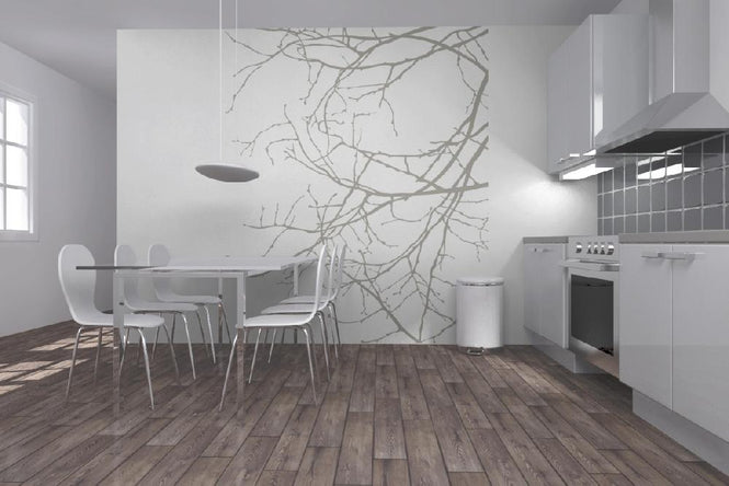 PHOTOWALL / Twiggy - Beige (e6295)