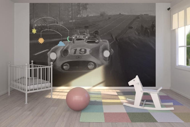 PHOTOWALL / Le Mans - b/w (e12025)
