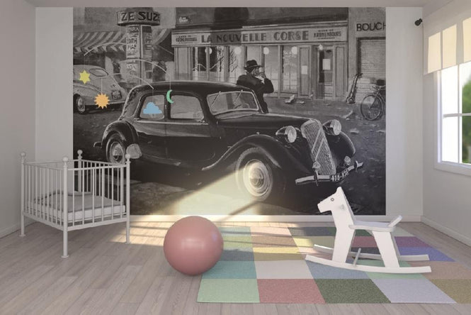 PHOTOWALL / B15 in Paris - b/w (e12049)