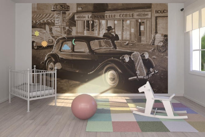 PHOTOWALL / B15 in Paris - Sepia (e12050)