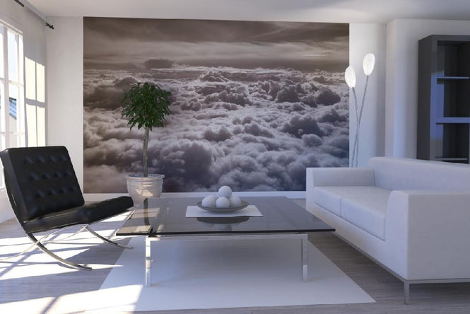 PHOTOWALL / Above Clouds - Sepia (e1410)