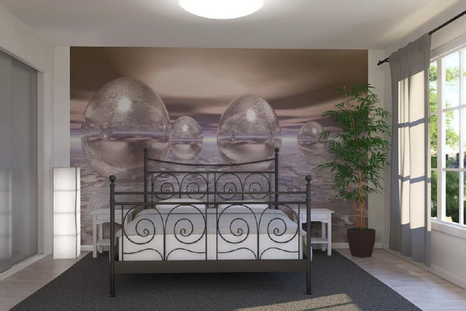 PHOTOWALL / 3D Floating Eggs (e1447)