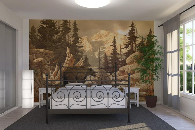 PHOTOWALL / Grizzly Bear in the Tetons (e1488)