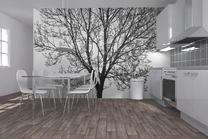 PHOTOWALL / Tree Branches 2 - b/w (e19419)