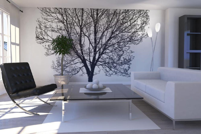 PHOTOWALL / Tree Branches 2 - b/w (e19419)