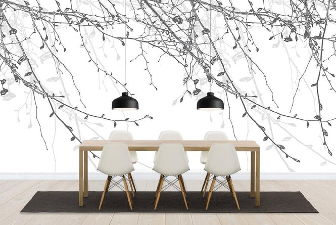 PHOTOWALL / Spring Beech Silver (e19530)