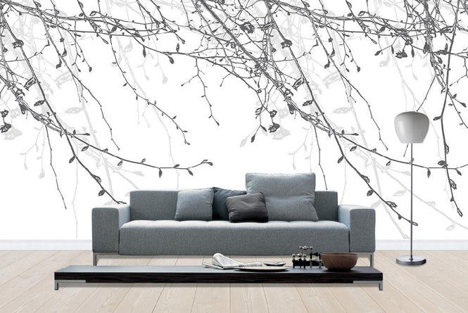 PHOTOWALL / Spring Beech Silver (e19530)