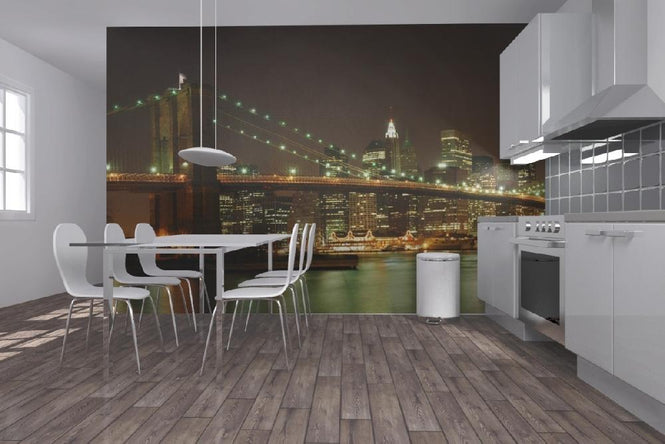 PHOTOWALL / Brooklyn Bridge Full View (e19362)
