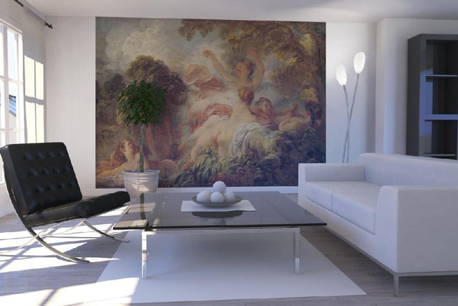 PHOTOWALL / Bathers, Jean Honoré Fragonard (e10405)