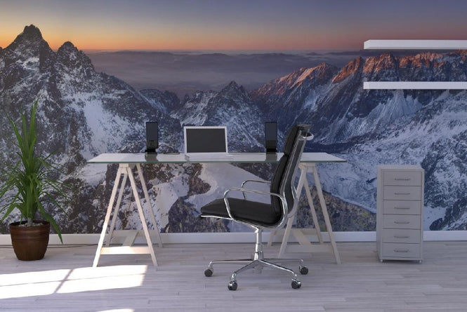 PHOTOWALL / Sun Rise in High Tatras (e19875)
