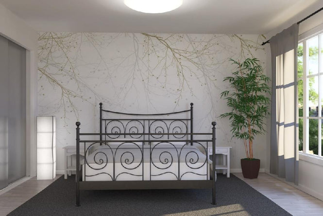 PHOTOWALL / Black Beech - Beige (e20233)