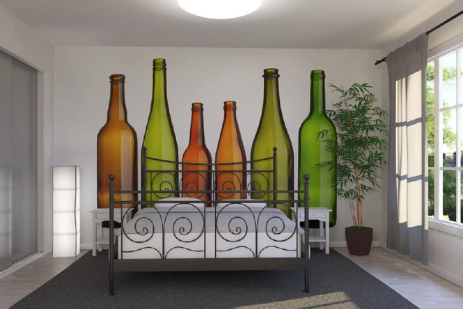 PHOTOWALL / Colorful Bottles (e20367)