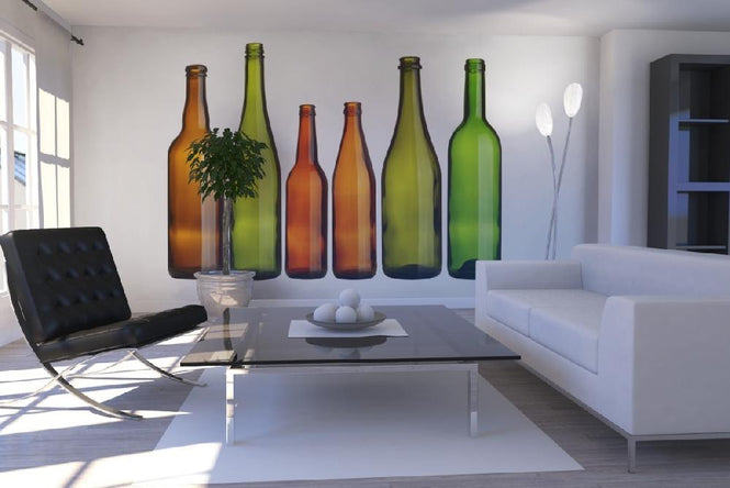 PHOTOWALL / Colorful Bottles (e20367)