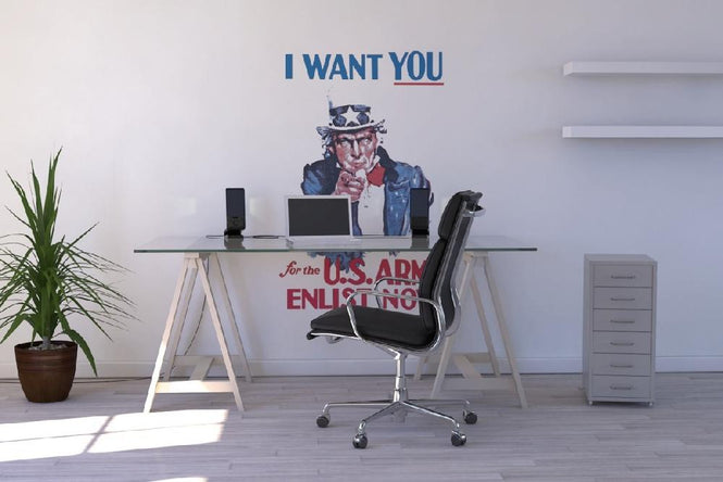 PHOTOWALL / Uncle Sam Enlist Now (e20436)