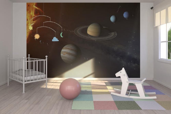 PHOTOWALL / Solar System - With info labels (e20505)