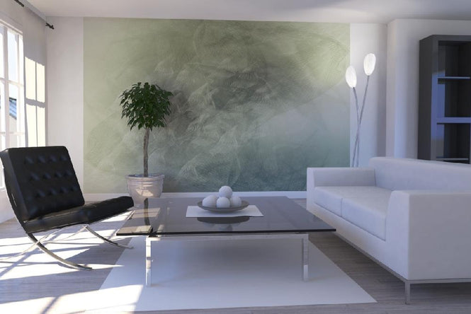 PHOTOWALL / Liquid Lines - Green (e20468)