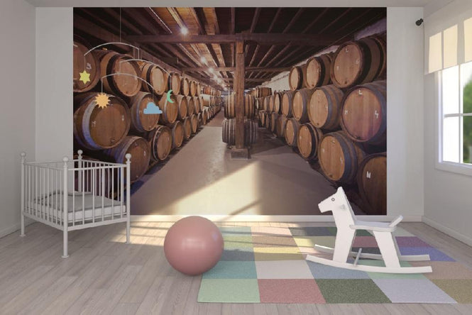 PHOTOWALL / Old Wine Barrels (e20745)