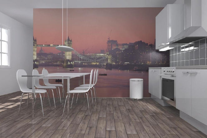 PHOTOWALL / London Skyline in Sunset (e20913)