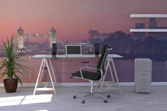 PHOTOWALL / London Skyline in Sunset (e20913)