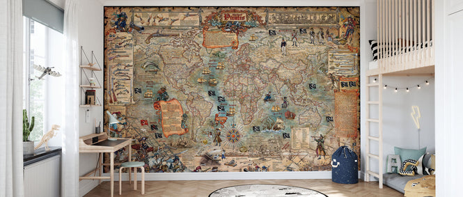 PHOTOWALL / Pirate map (e21483)