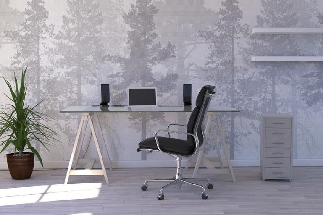 PHOTOWALL / Weaving Wood Grey (e21501)