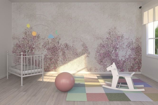 PHOTOWALL / Mosaicforest - Purple (e21509)