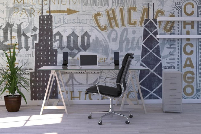 PHOTOWALL / Hey Chicago Vintage (e21550)