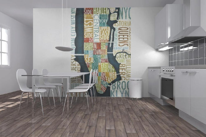 PHOTOWALL / Manhattan Map (e21559)