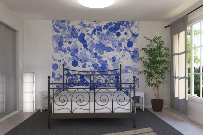 PHOTOWALL / Blue Drops (e21931)