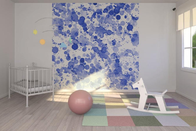 PHOTOWALL / Blue Drops (e21931)