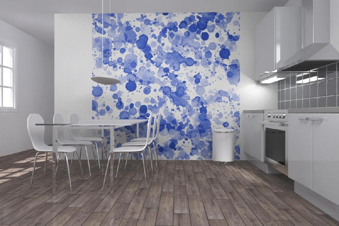 PHOTOWALL / Blue Drops (e21931)
