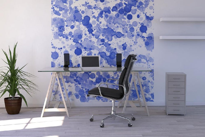 PHOTOWALL / Blue Drops (e21931)