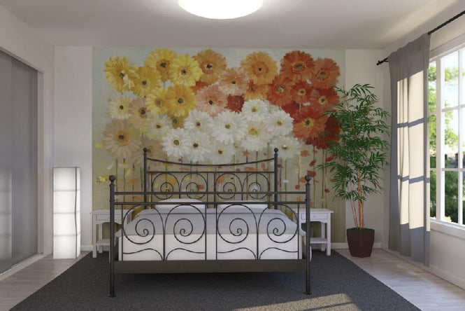 PHOTOWALL / Daisies Fall (e22238)