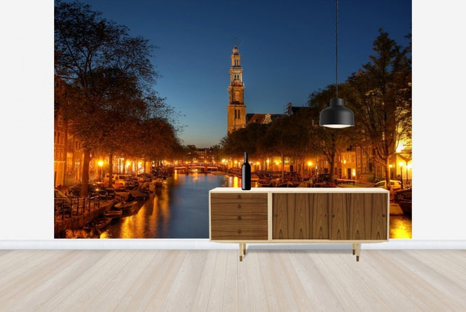 PHOTOWALL / Prinsengracht Canal in Amsterdam (e22816)