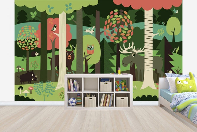 PHOTOWALL / In the Forest - Green (e22830)